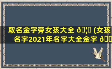 取名金字旁女孩大全 🦈 (女孩名字2021年名字大全金字 🌵 旁)